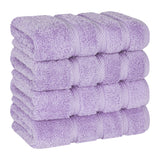 4 Piece 100% Cotton Turkish Towels, Hand Towel Set, Soft, Absorbent, Quick Dry - 28 Set Case Pack