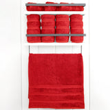 4 Piece 100% Cotton Turkish Towels, Hand Towel Set, Soft, Absorbent, Quick Dry - 28 Set Case Pack