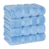 4 Piece 100% Cotton Turkish Towels, Hand Towel Set, Soft, Absorbent, Quick Dry - 28 Set Case Pack