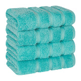 4 Piece 100% Cotton Turkish Towels, Hand Towel Set, Soft, Absorbent, Quick Dry - 28 Set Case Pack