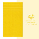4 Piece 100% Cotton Turkish Towels, Hand Towel Set, Soft, Absorbent, Quick Dry - 28 Set Case Pack