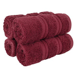 4 Piece 100% Cotton Luxury Washcloth Turkish Towel Set - 60 Set Case Pack