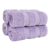 4 Piece 100% Cotton Luxury Washcloth Turkish Towel Set - 60 Set Case Pack