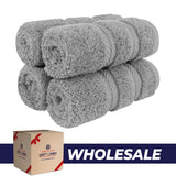 4 Piece 100% Cotton Luxury Washcloth Turkish Towel Set - 60 Set Case Pack