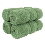 4 Piece 100% Cotton Luxury Washcloth Turkish Towel Set - 60 Set Case Pack