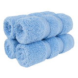 4 Piece 100% Cotton Luxury Washcloth Turkish Towel Set - 60 Set Case Pack