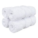 4 Piece 100% Cotton Luxury Washcloth Turkish Towel Set - 60 Set Case Pack