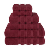 6 Piece 100% Cotton Turkish Bulk Bath Towels - Wholesale Premium Towel Sets - 10 Set Case Pack