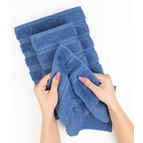 6 Piece 100% Cotton Turkish Bulk Bath Towels - Wholesale Premium Towel Sets - 10 Set Case Pack