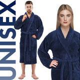 American Soft Linen Super Soft, Absorbent and Fluffy, Unisex Fleece Bathrobe