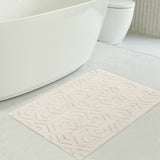 American Soft Linen Meja Bath Rug – 21x34" Decorative Premium Cotton Rug - Bath Mats for Bathroom