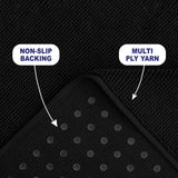 American Soft Linen 100% Cotton Bath Mat Rugs, 20x34 inches with Silicone Backing, Soft Absorbent Grip-Enhanced Bath Mats for Bathroom - 35 Set Case Pack