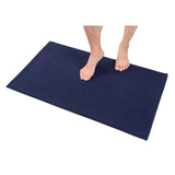 American Soft Linen 100% Cotton Bath Mat Rugs, 20x34 inches with Silicone Backing, Soft Absorbent Grip-Enhanced Bath Mats for Bathroom - 35 Set Case Pack
