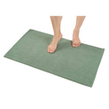 American Soft Linen 100% Cotton Bath Mat Rugs, 20x34 inches with Silicone Backing, Soft Absorbent Grip-Enhanced Bath Mats for Bathroom - 35 Set Case Pack