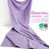 40x80 Inch Premium Bath Sheet OVERSIZED 100% Ring Spun Cotton, Luxury, Maximum Softness, Extra Large Bath Towel