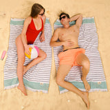 Mediterranean 100% Cotton Turkish Peshtemals, 35" x 60", Modern & Traditional Turkish Towels - 44 Set Case Pack