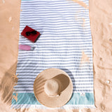 Mediterranean 100% Cotton Turkish Peshtemals, 35" x 60", Modern & Traditional Turkish Towels - 44 Set Case Pack