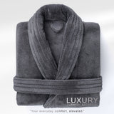 American Soft Linen Luxury Women’s Fleece Bathrobe – Ultra Soft, Warm & Lightweight Plush Robe