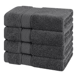 American Soft Linen 100% Cotton, Luxury, Salem 4 Piece Washcloth Set - 60 Set Case Pack