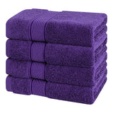 American Soft Linen 100% Cotton, Luxury, Salem 4 Piece Washcloth Set - 60 Set Case Pack