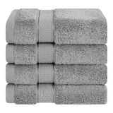 American Soft Linen 100% Cotton, Luxury, Salem 4 Piece Washcloth Set - 60 Set Case Pack
