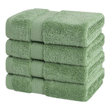 American Soft Linen 100% Cotton, Luxury, Salem 4 Piece Washcloth Set - 60 Set Case Pack