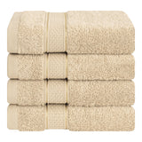 American Soft Linen 100% Cotton, Luxury, Salem 4 Piece Washcloth Set - 60 Set Case Pack