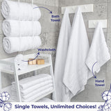 American Soft Linen Single Piece 100% Cotton Turkish Towels with 20 Different Colors, Create Your Set