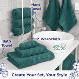 American Soft Linen Single Piece 100% Cotton Turkish Towels with 20 Different Colors, Create Your Set