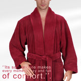 American Soft Linen Luxury Men’s Fleece Bathrobe – Ultra Soft, Warm & Lightweight Plush Robe Wholesale