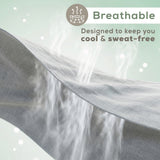 American Soft Linen 100% Washed Cotton Percale Sheet Set – Soft Breathable Bedding with Pillowcases