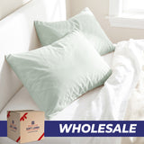 American Soft Linen Wholesale Pillowcases – Bulk Hotel Pillow Covers for Hospitality