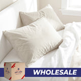 American Soft Linen Wholesale Pillowcases – Bulk Hotel Pillow Covers for Hospitality