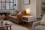 Arcana Table Lamp - Oak - Natural