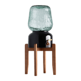Arte Casa Ceramic Water Dispenser: Ebony Black