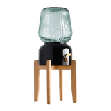 Arte Casa Ceramic Water Dispenser: Ebony Black