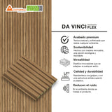 Flexible MDF Wall Panel - Textured Surface for Noise Reduction, Ready to Paint, White, 0.22" Depth, 7.79" Width, 108.27" Height, Easy Installation