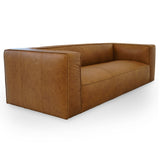 Colton Tan Leather Sofa