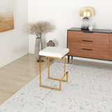 Joel Beige Boucle Counter Stool