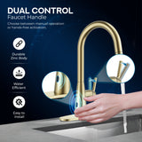 Adela Series Modern Touchless Pull-Down Kitchen Faucet