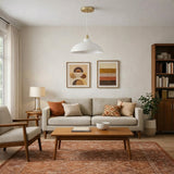 Astral Single Light White Pendant Lamp