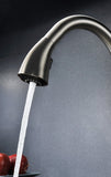 Accent Series Single-Handle Pull-Down Sprayer Kitchen Faucet in Brushed Nickel