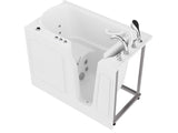 ANZZI Coupe Series 29 in. x 52 in. Quick Fill Walk-In Whirlpool Tub with Powered Fast Drain in White