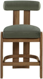 Arienzo - Velvet Upholstered Counter Stool (Set of 2)