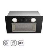 CIARRA 20 Inch Built-In Range Hood Insert Under Cabinet Black Stove Hood CAB52913E-N-OW