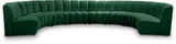 Infinity - 8 Piece Velvet Modular Sectional
