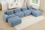 MIA 152'' 4-Seater Sofa with 2 Ottomans