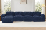 MYLO 140" 4-Seater Sofa with 1 Ottoman