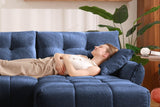 CHARLOTTE 47" Sofa with 1 Ottoman