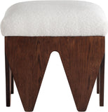 Altair - Fabric Bench - Dark Brown Base